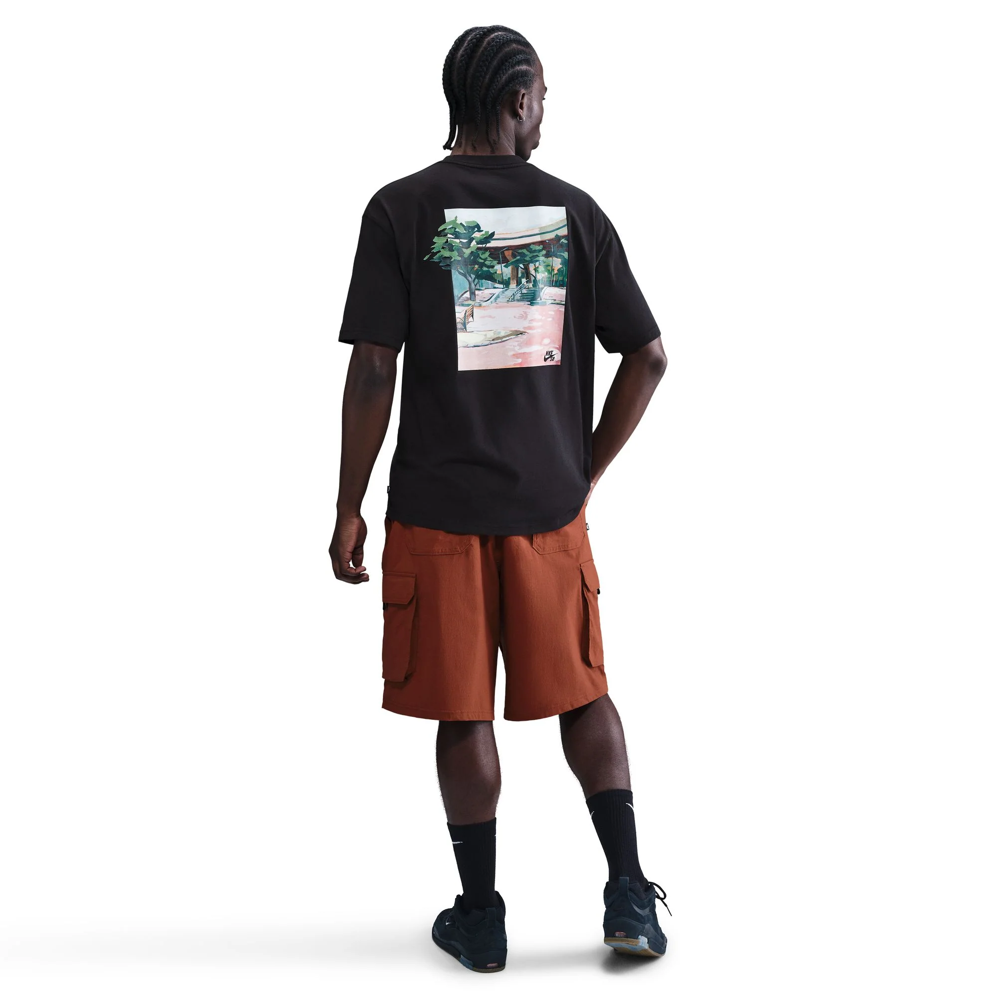 Nike SB Brookyln Banks Tee - Black - Image 3