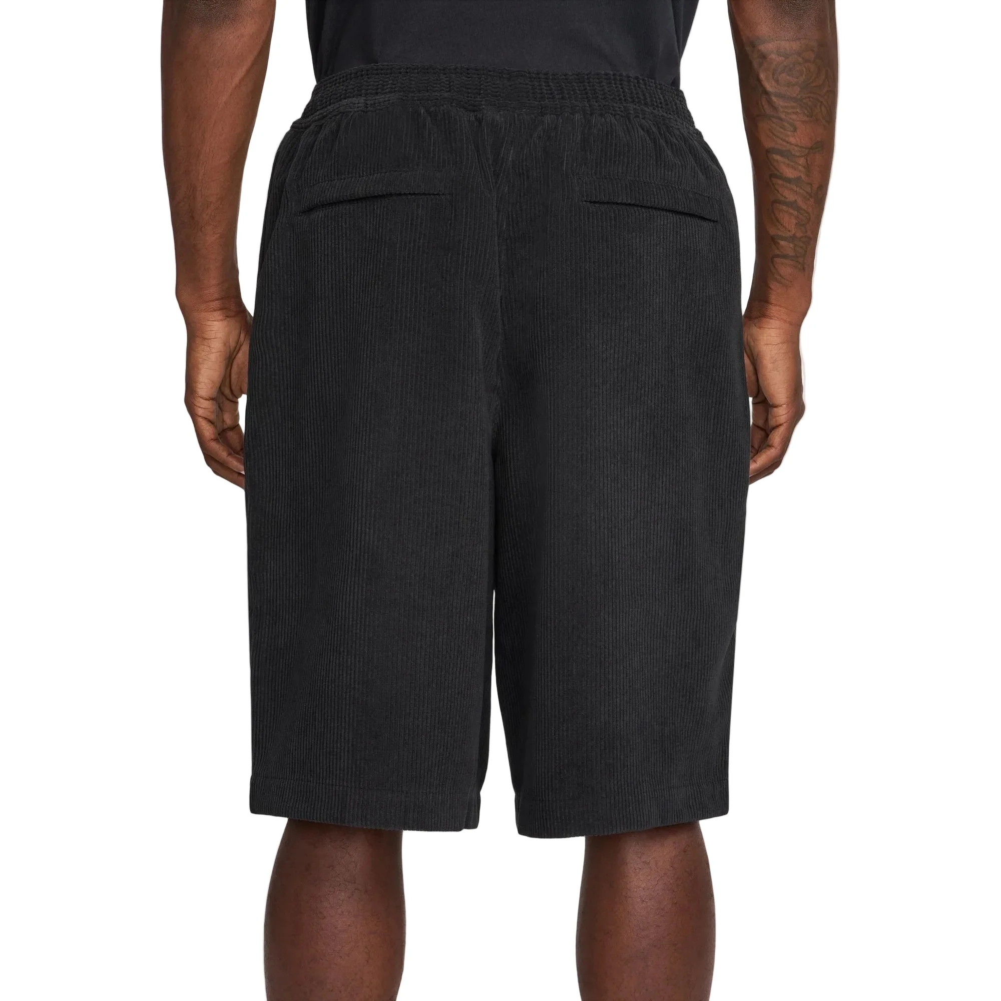 Nike SB Corduroy Skate Shorts - Black / White - Image 2