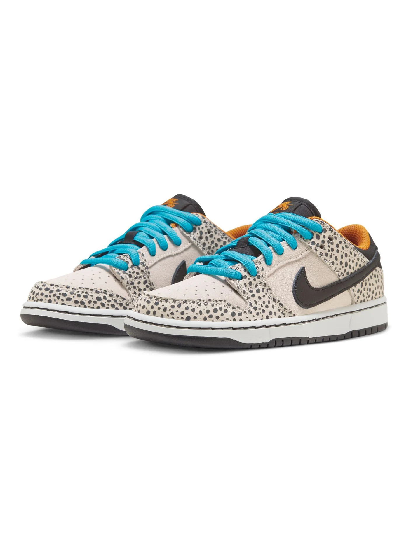 Nike SB Dunk Low Pro QS PS/Youth - Electric Phantom / Black - Image 2