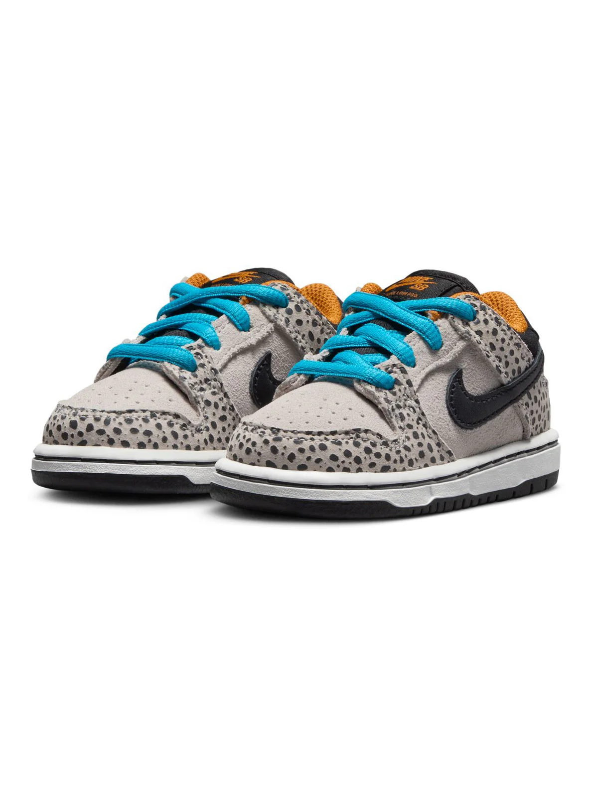 Nike SB Dunk Low Pro QS Toddler - Electric Phantom / Black - Image 2