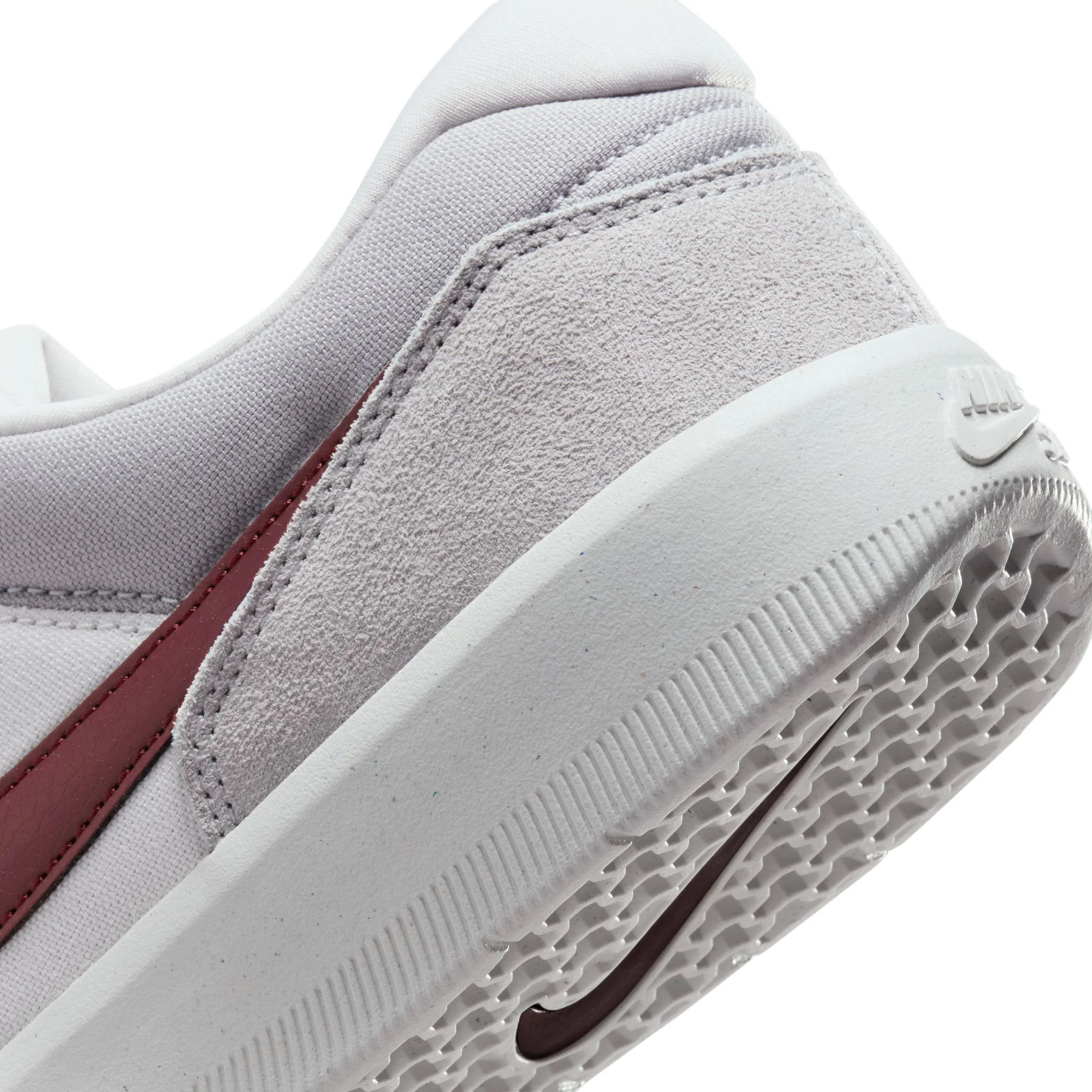 Nike Sb Force 58 - Platinum Tint / Dark Team Red - Image 7