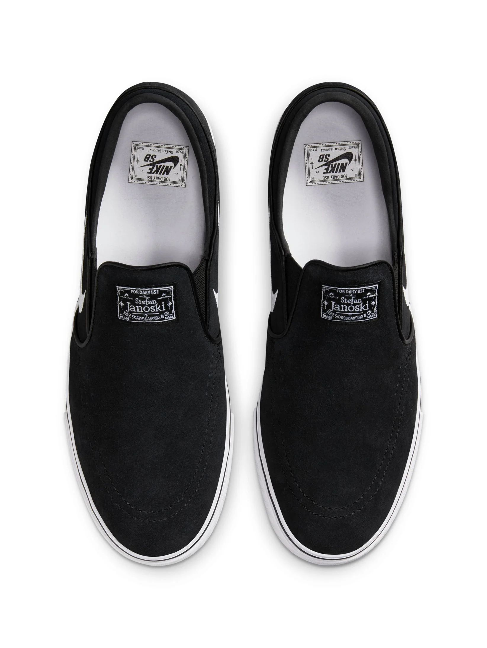 Nike SB Janoski+ Slip - Black - Image 3