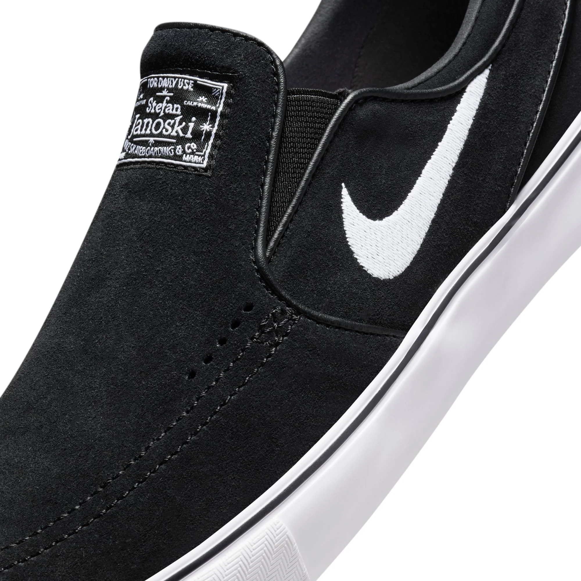 Nike SB Janoski+ Slip - Black - Image 7