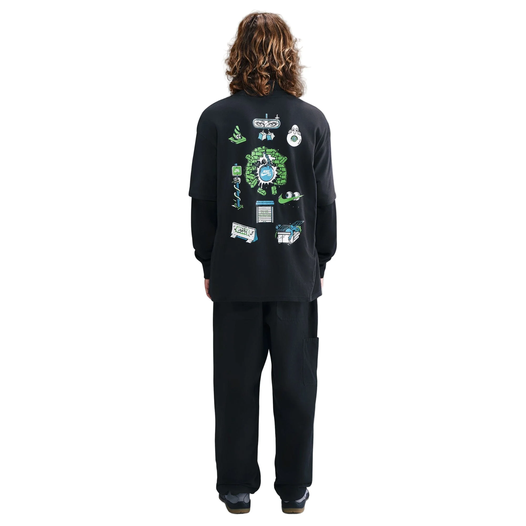 Nike SB Max90 Skate T-Shirt - Off Noir