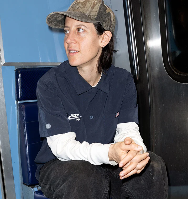 Nike SB Olympic Work Shirt - Obsidian White - Image 6