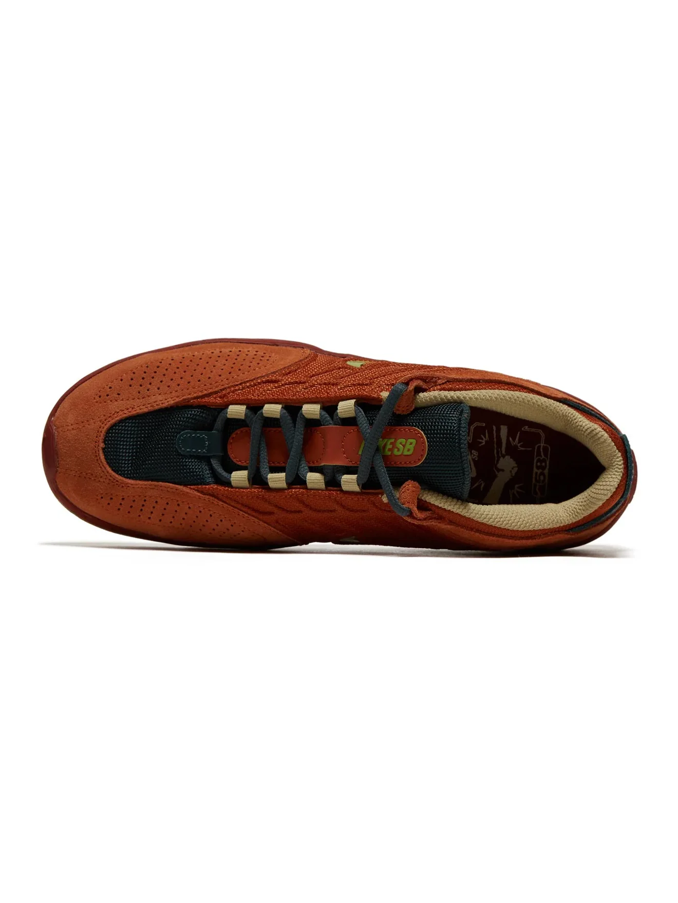 Nike SB Vertebrae Te - Dark Russet /Pear / Desert Orange - Image 2