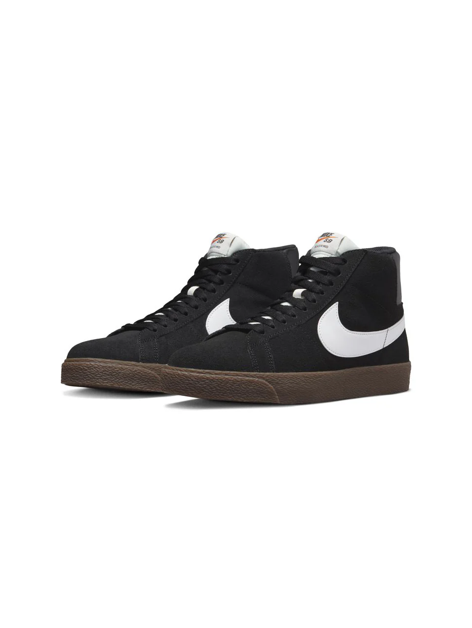 Nike SB Zoom Blazer Mid-Black/White/Sail - Image 2