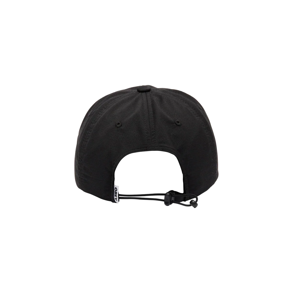 Obey Scamble 5 Panel Strapback - Black - Image 2
