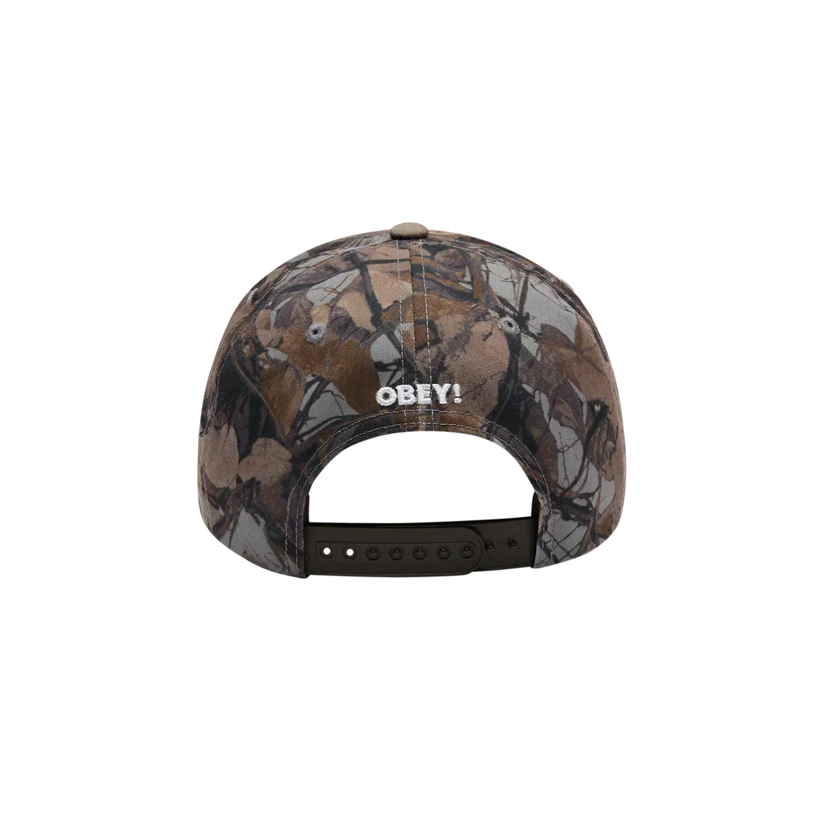 Obey Tool 5 Panel Snapback - Fence Camo - Image 2