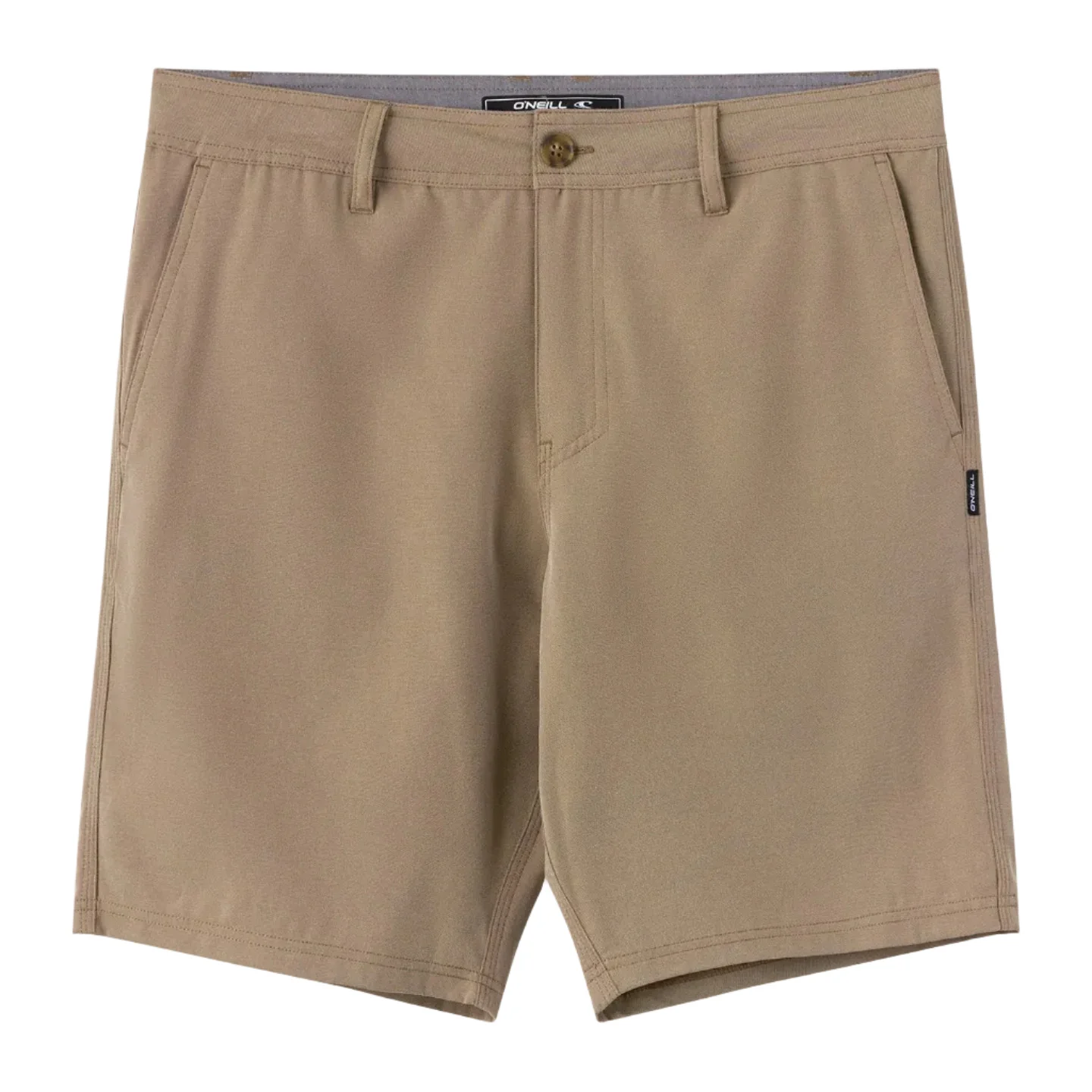 O'Neill Reserve Light Check 19" Hybrid Shorts - Dark Khaki 2