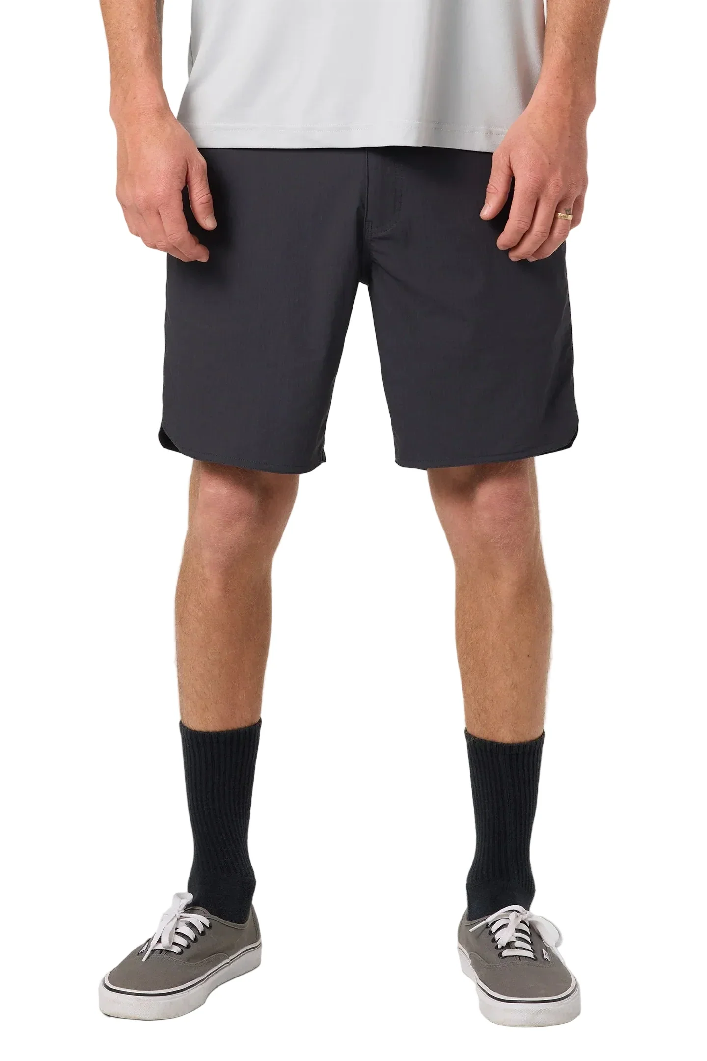 O'Neill TRVLR Halfback 18" Hybrid Shorts - Phantom - Image 3