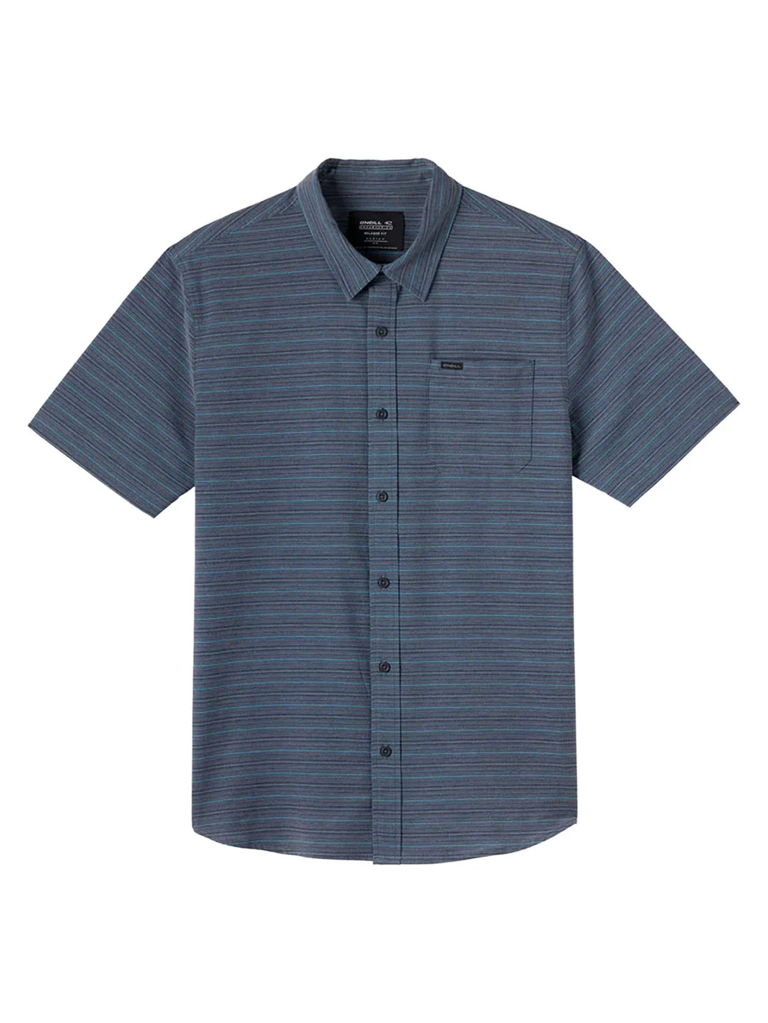 O'Neill Trvlr UPF Traverse Stripe Shirt - Graphite