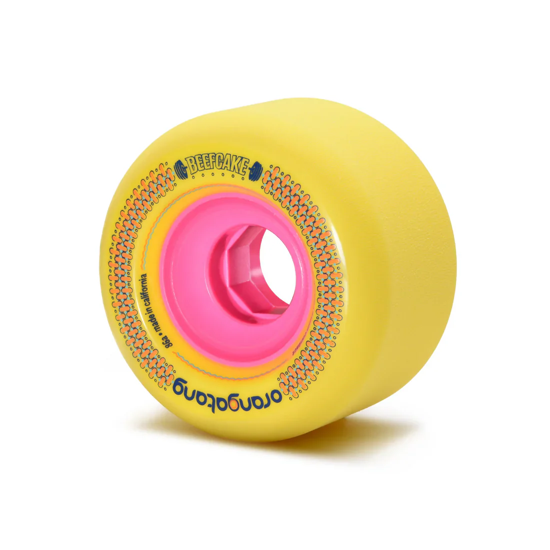 Orangatang Beefcake 86a Yellow - 73mm - Image 2