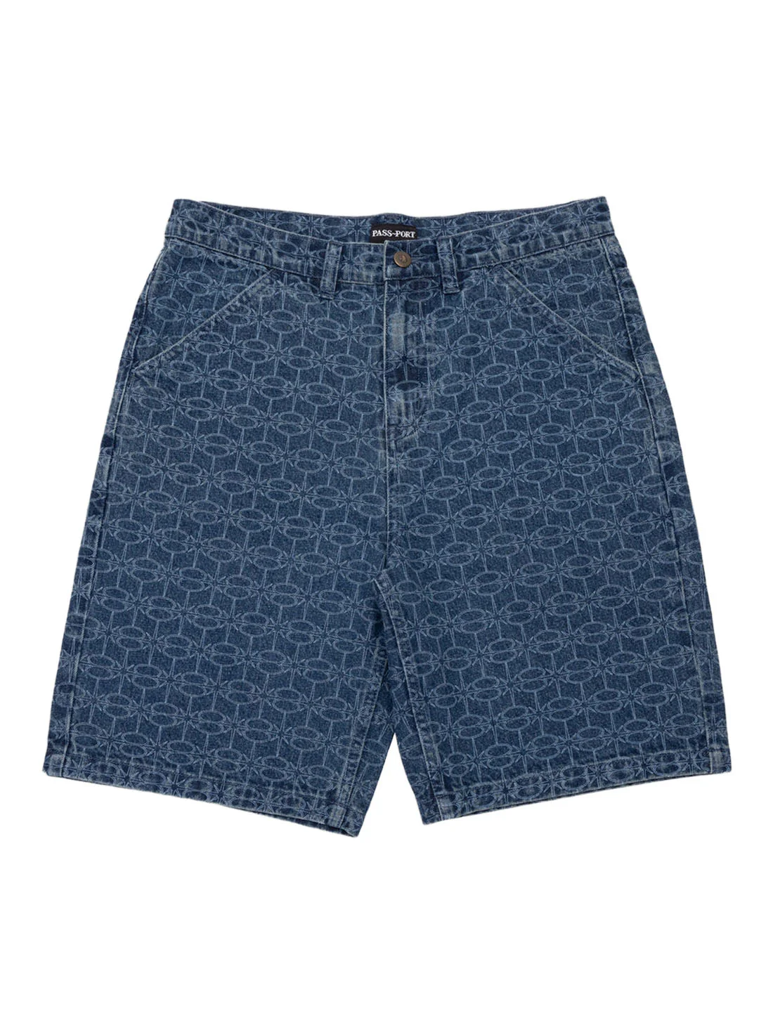 Passport Soap Sparkle Workers Club Jean Short - Washed Dark Indigo