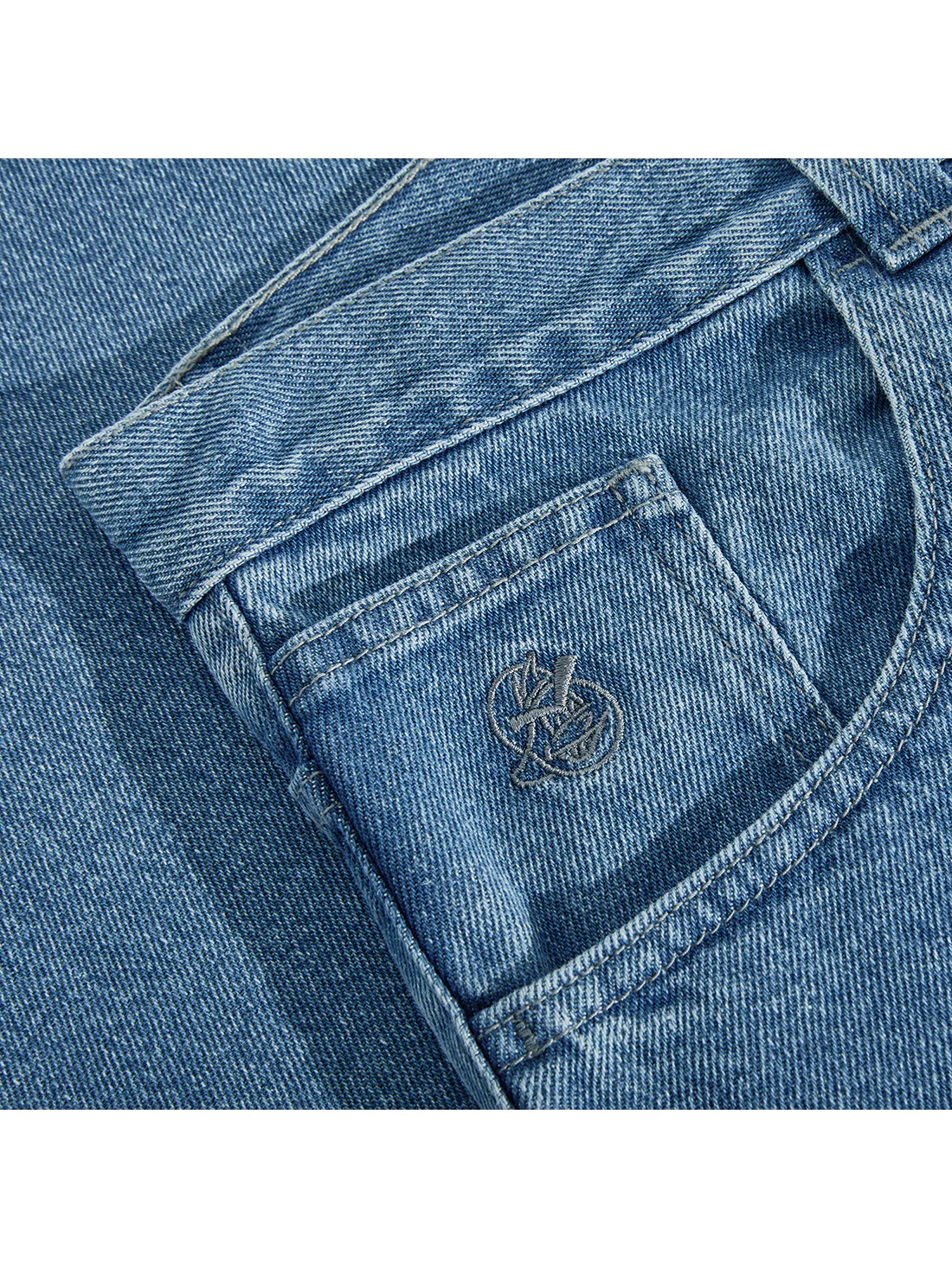Polar 93! Pants - Mid Blue - Image 4