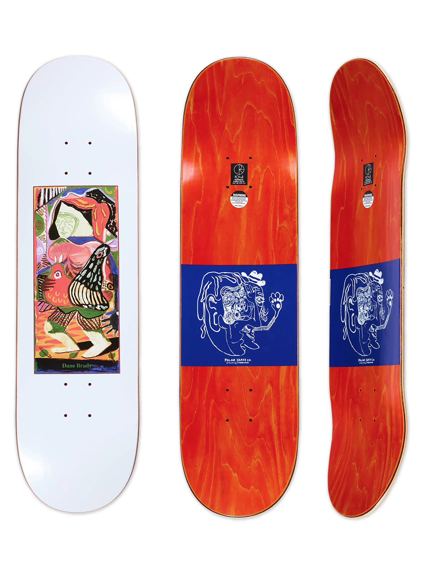 Polar Dane Brady Pigeons Deck