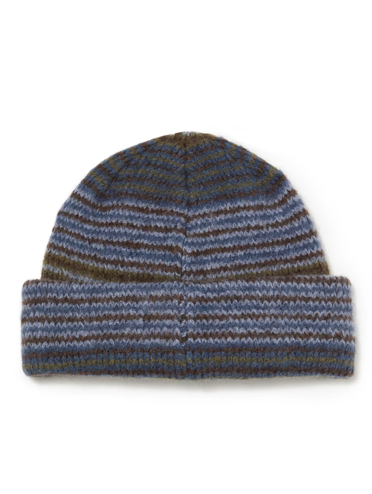 Polar George Beanie - Blue / Green Stripe - Image 2