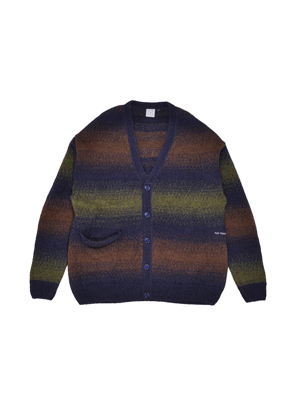 Pop Striped Knitted Cardigan