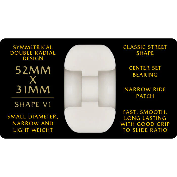 Powell Dragon Yellow 95a - 52mm x 31mm - Image 3