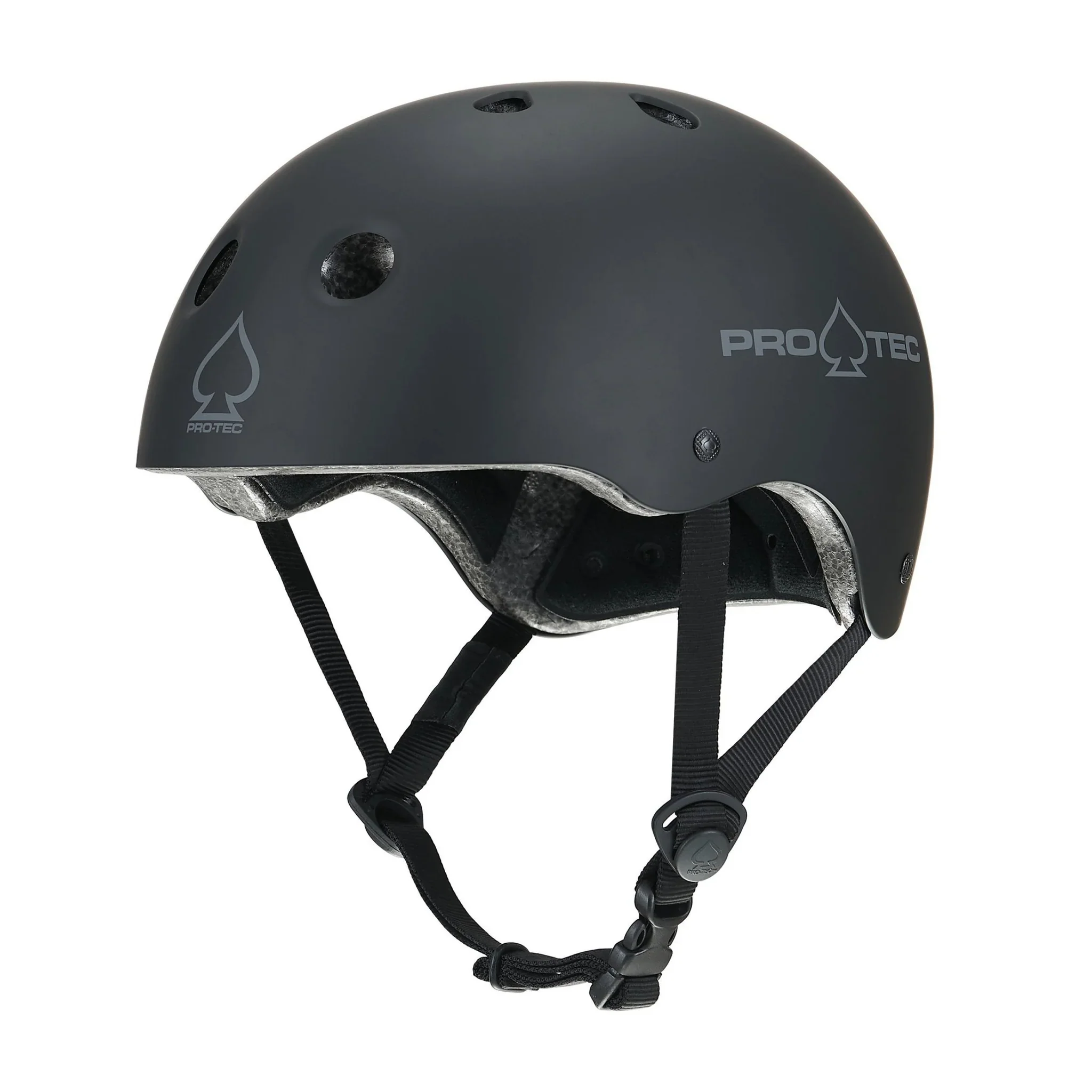 Pro Tec Classic Certified Helmet - Matte Black - Image 2