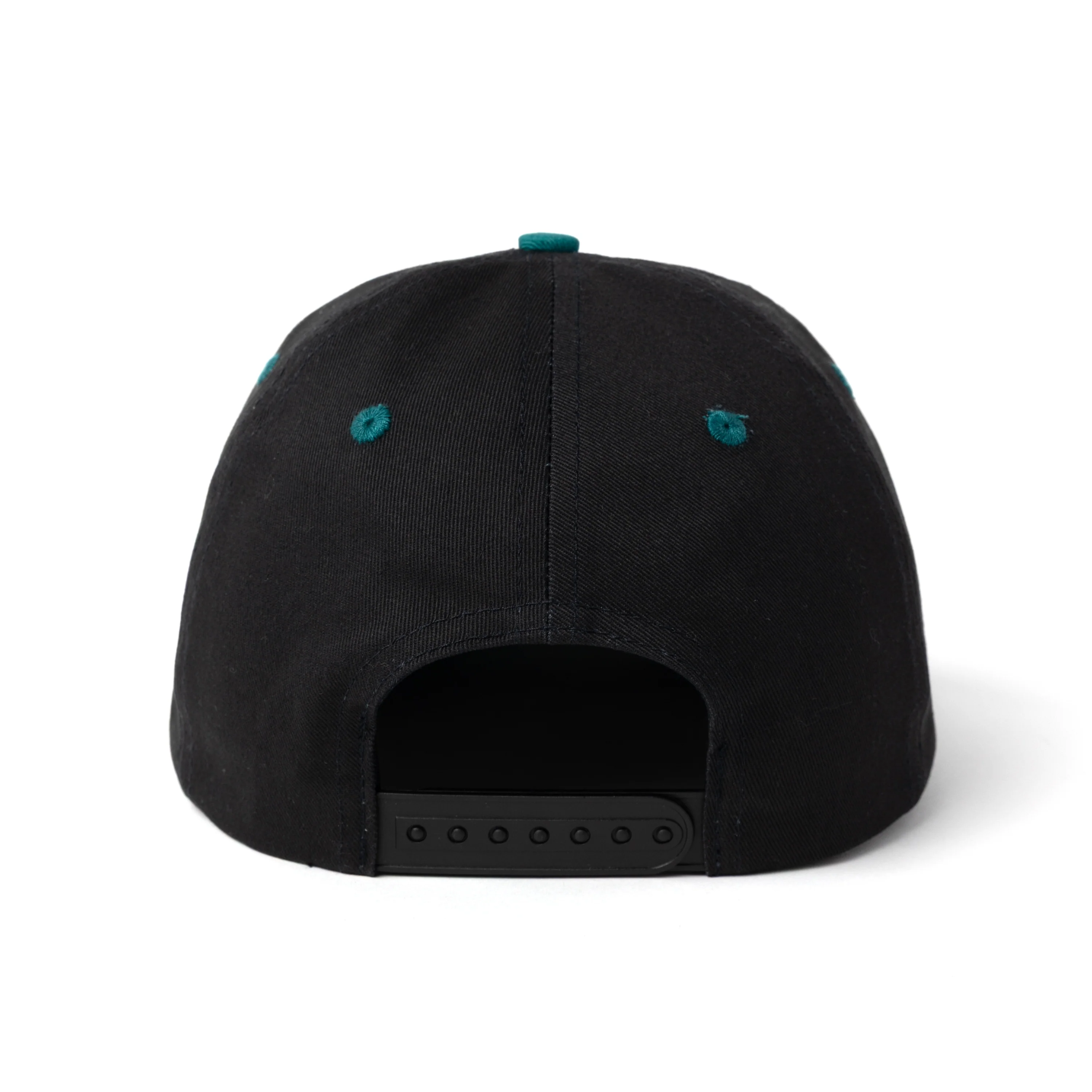 Quartersnacks Journalist Cap - Black / Green - Image 2