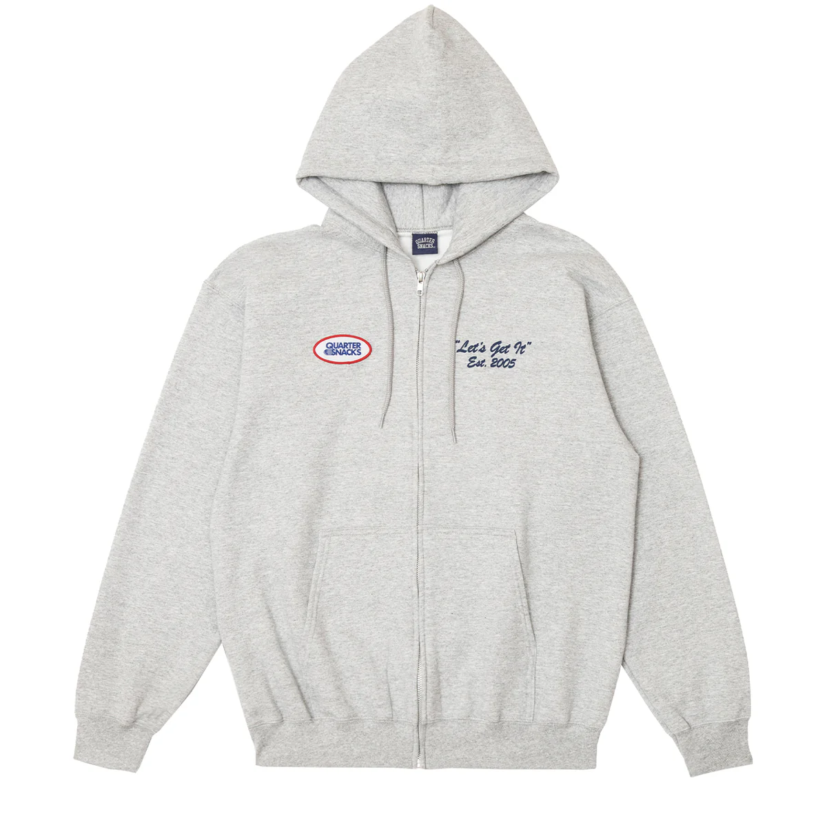 Quartersnacks Lets Get It Hoodie - Grey