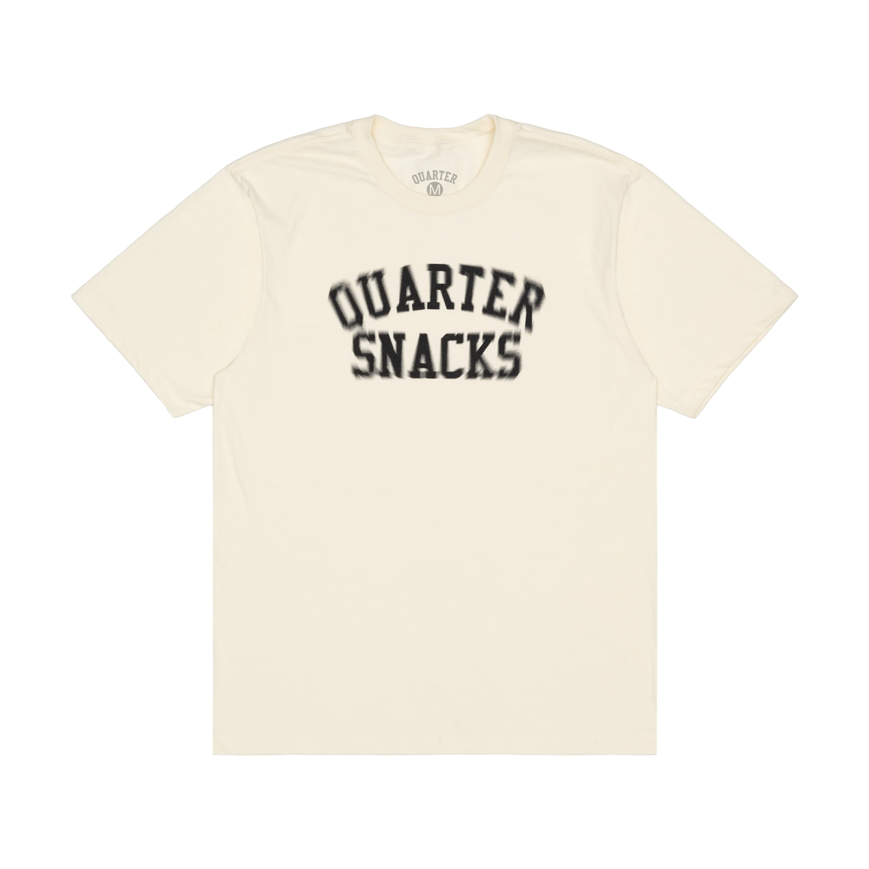 Quartersnacks Motion Arch Tee - Cream