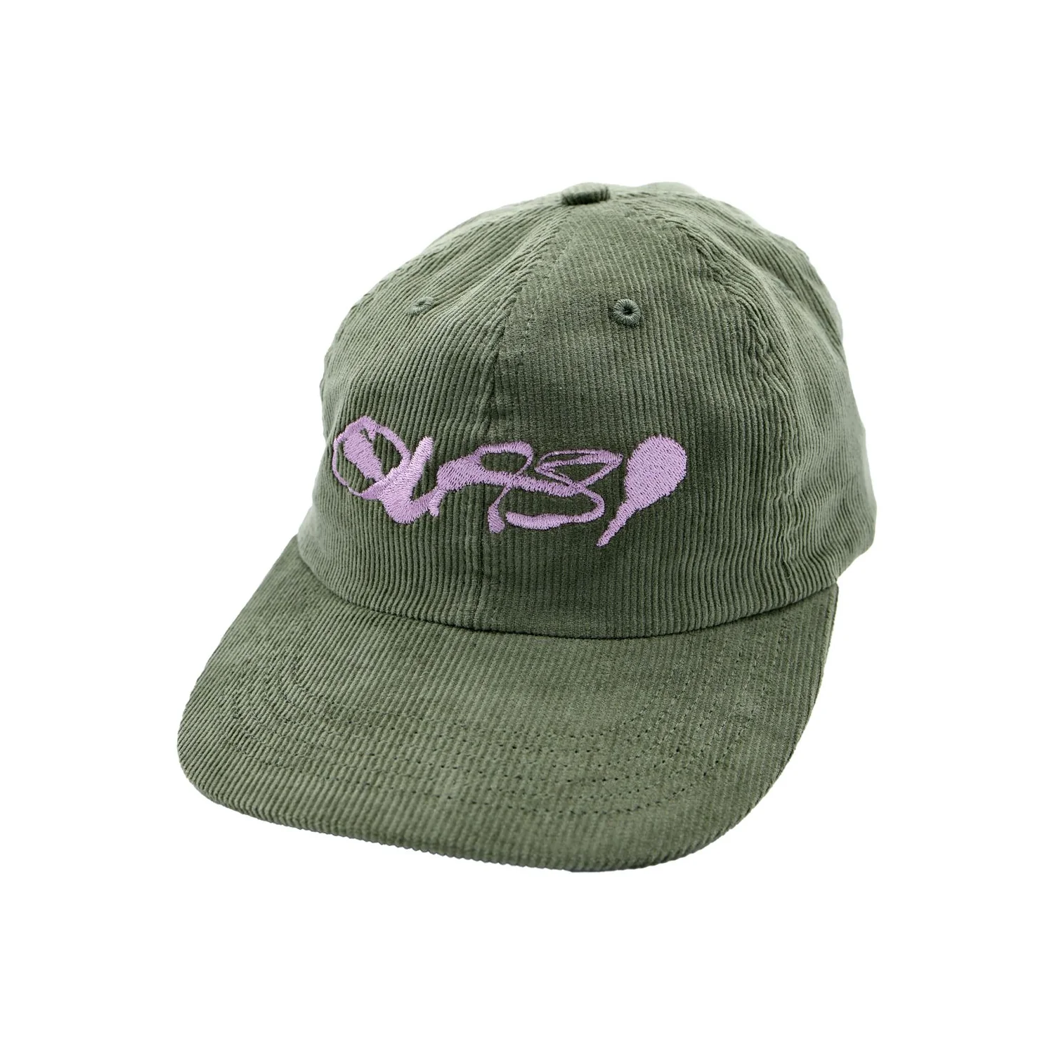 Quasi Blot 6 Panel Hat - Olive
