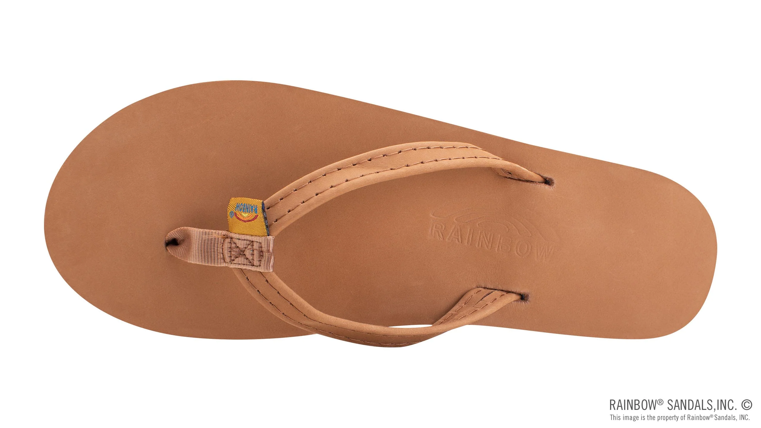Rainbow Women's Premier Leather - Tan / Blue - Image 2