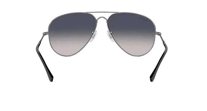 Ray-Ban Aviator Large Metal - Gunmetal w/ Blue Gradient - Image 4