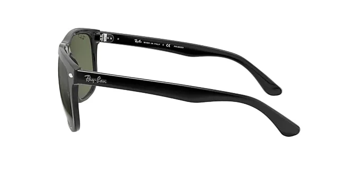 Ray-Ban Boyfriend - Black w/ Dark Green Polar - Image 3