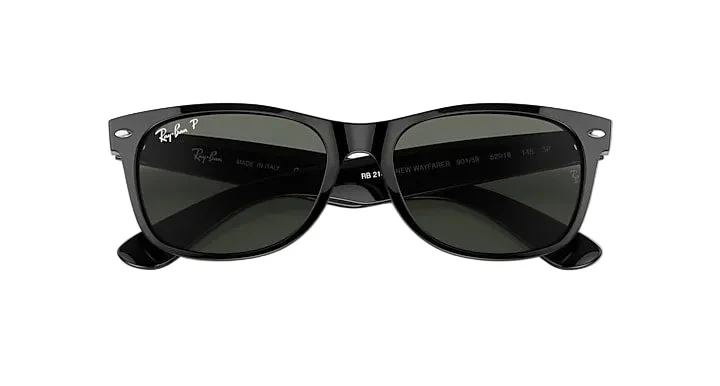 Ray-Ban New Wayfarer - Black w/ Polar Green - Image 5