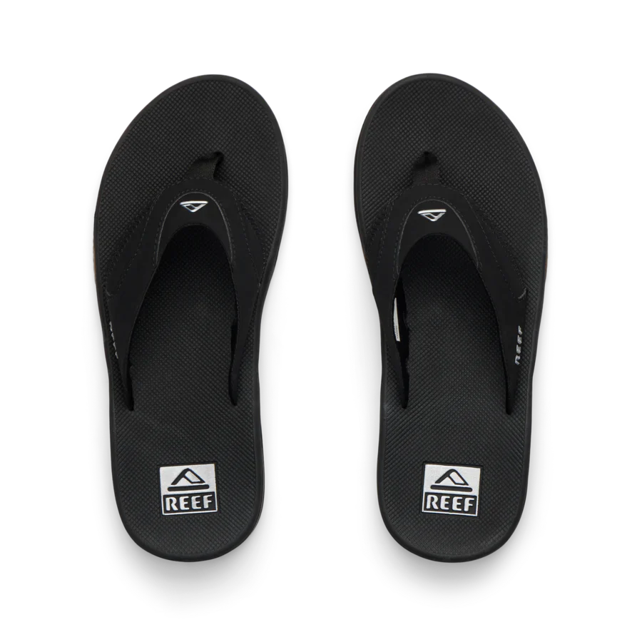 Reef Men's Fanning - Black / Silver - Image 3