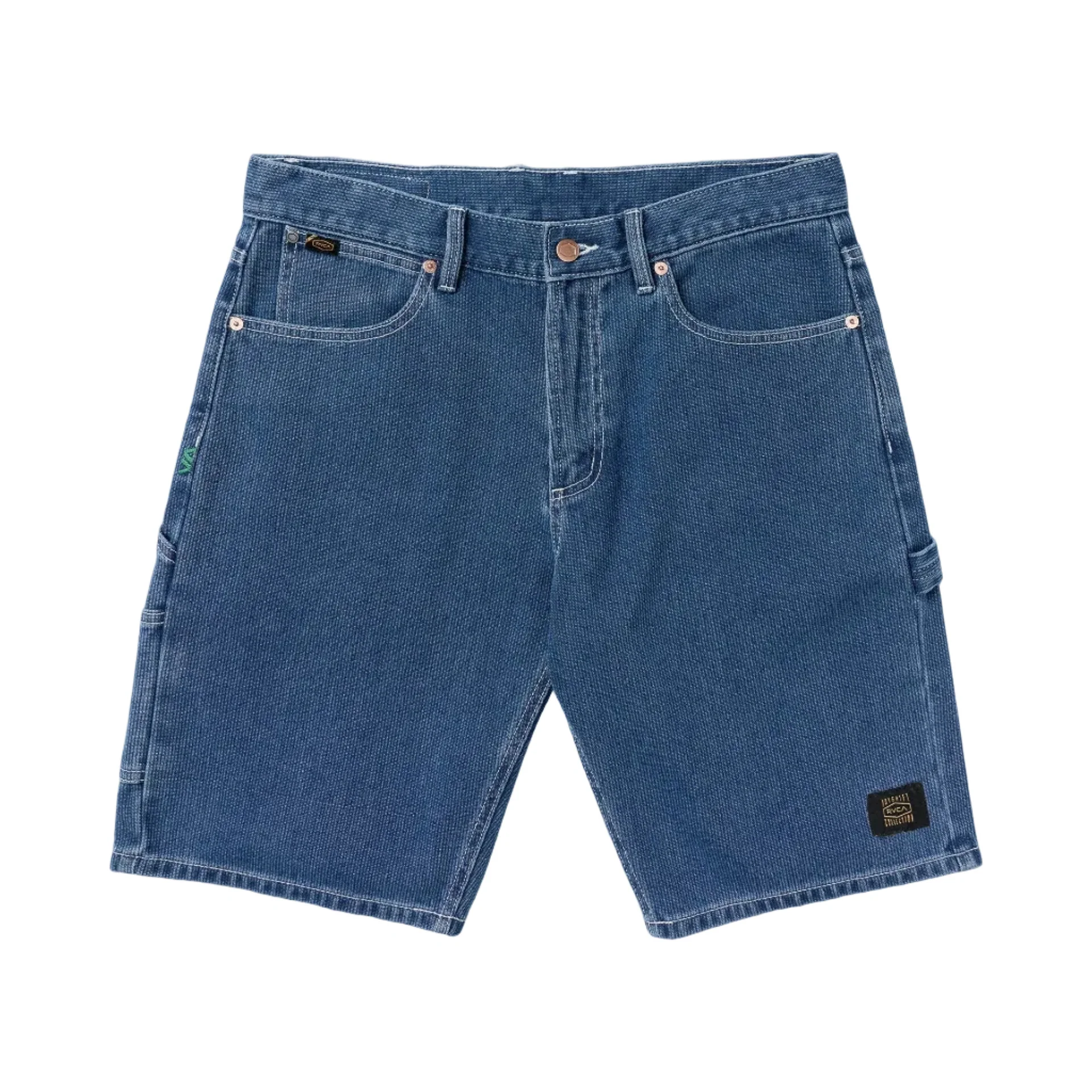 RVCA Dayshift Denim Shorts - Blue Collar