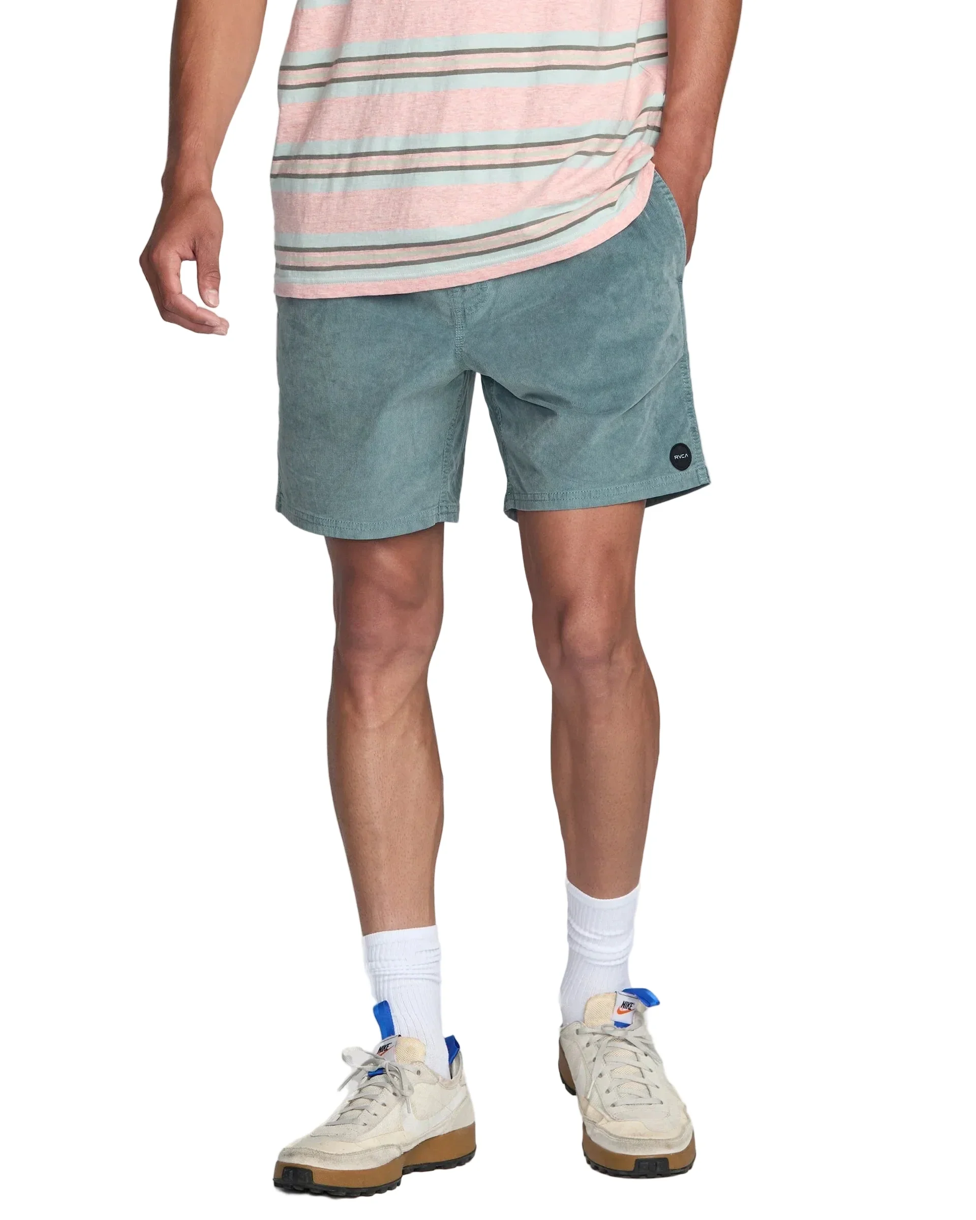 RVCA Escape Elastic Cord Short II - Lead - Image 3