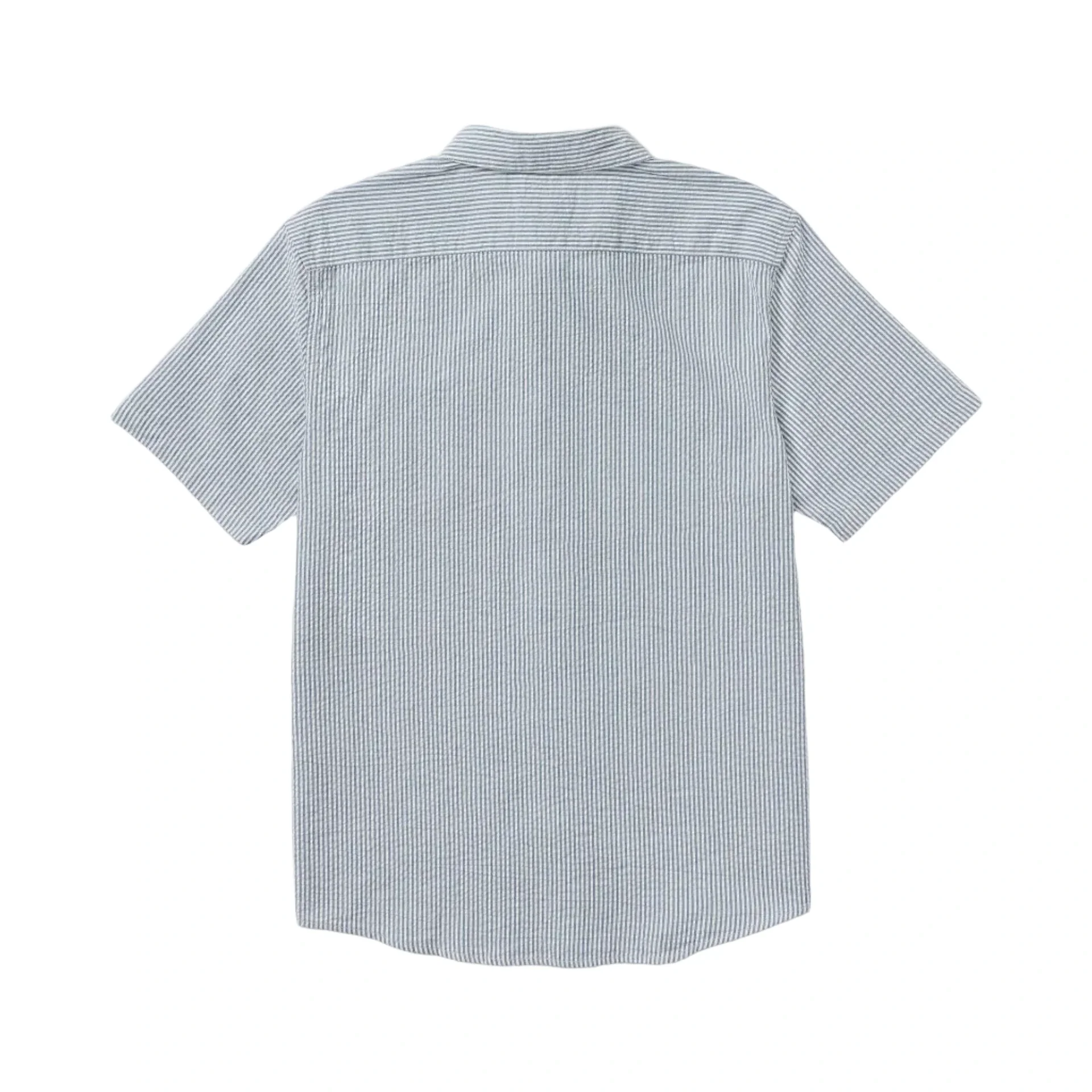 RVCA That'll Do Seersucker SS Shirt - Vintage Navy - Image 2