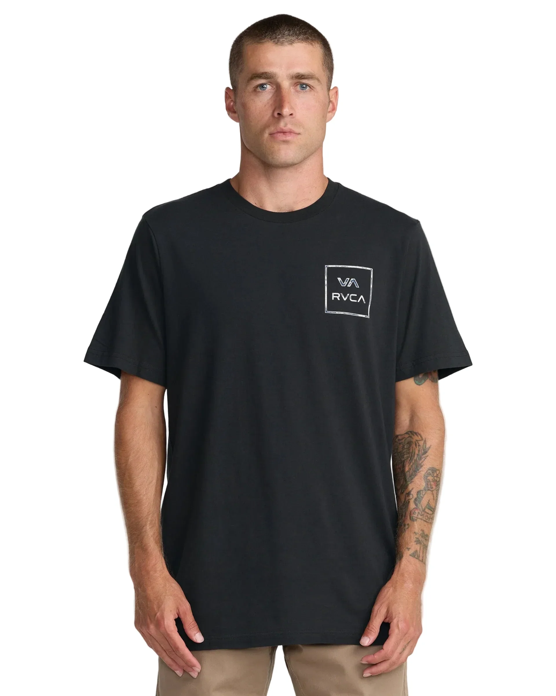 RVCA VA All The Way SS Tee - Pirate Black - Image 3
