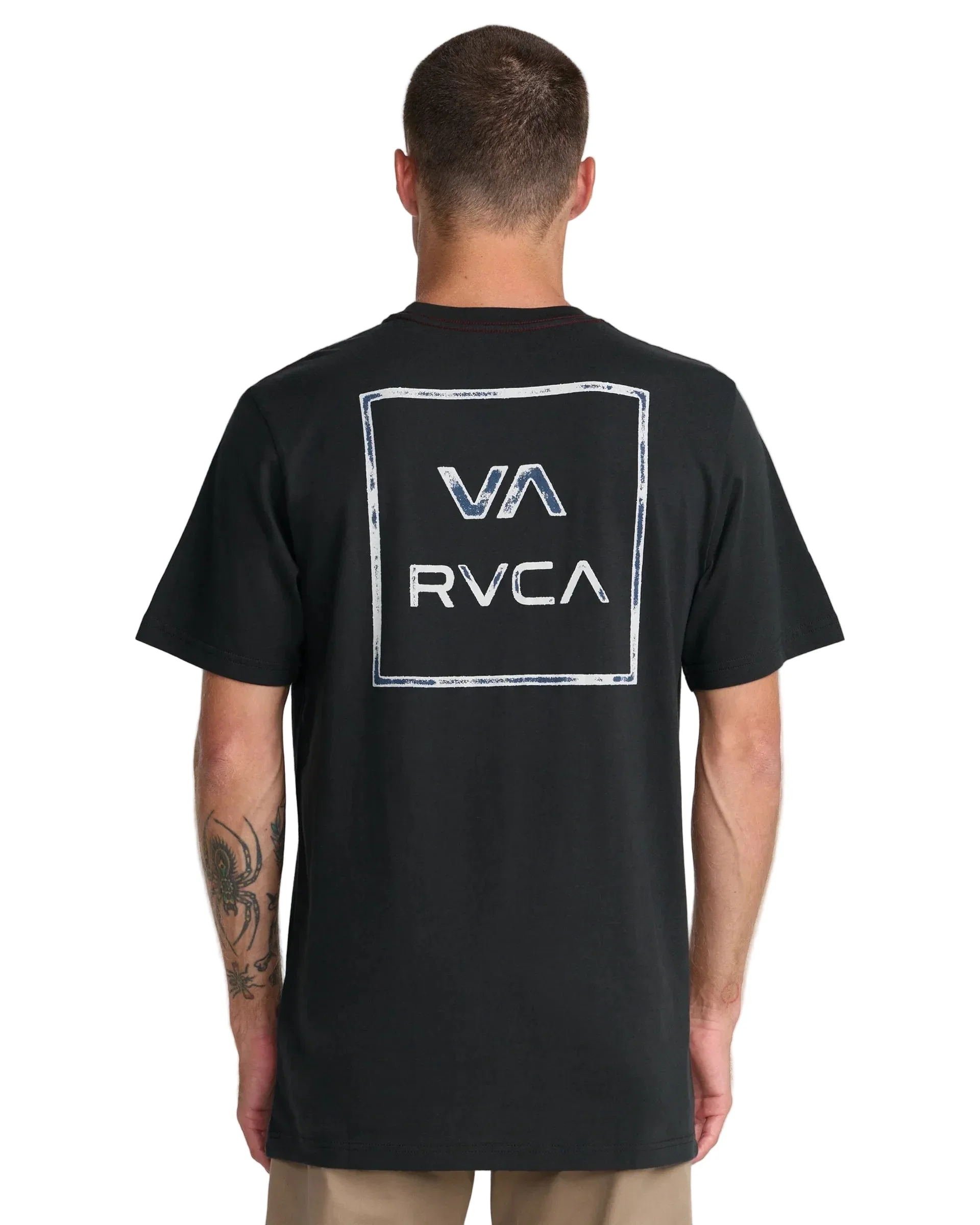 RVCA VA All The Way SS Tee - Pirate Black - Image 4