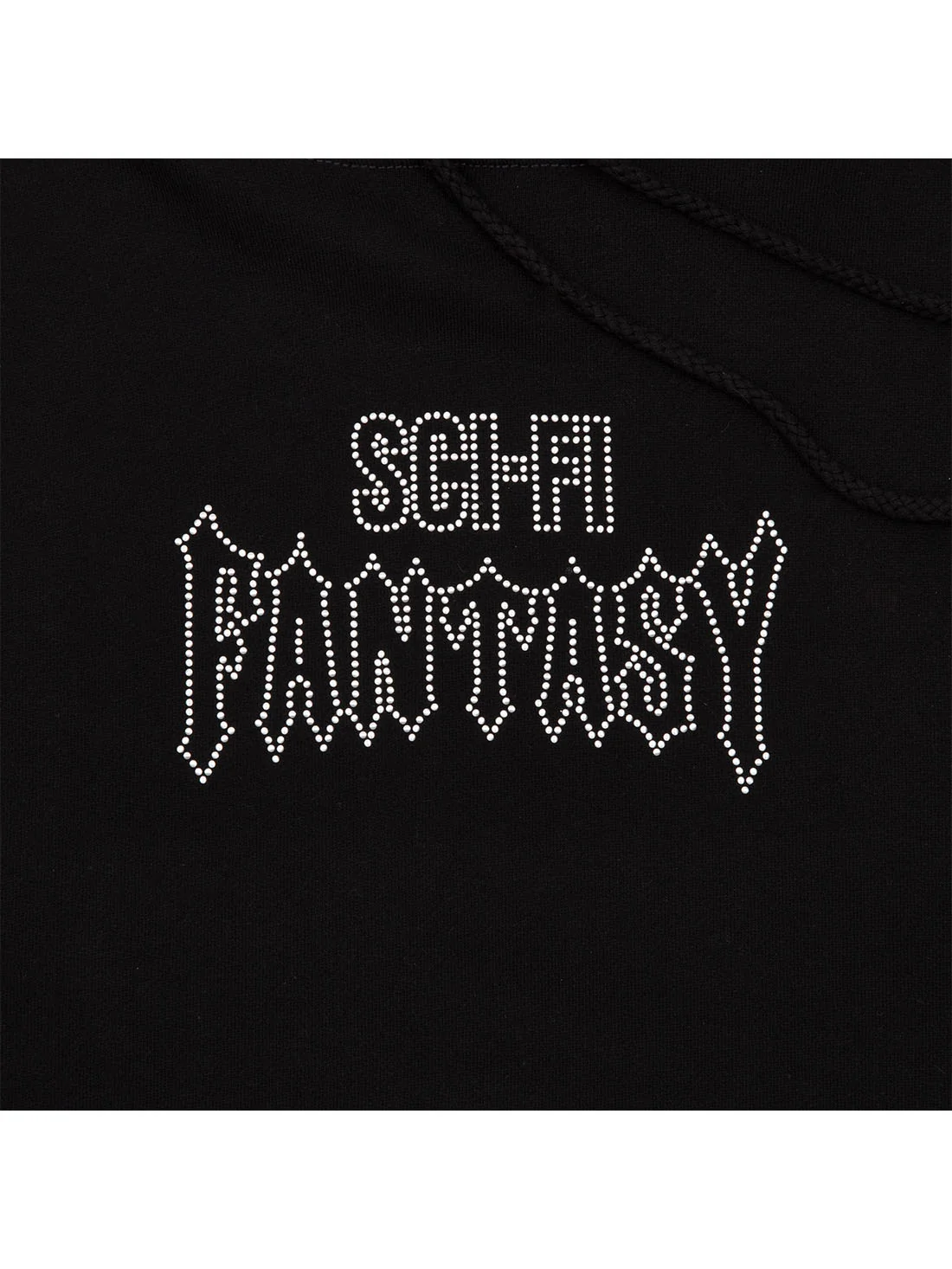 Sci-Fi Fantasy Studded Biker Hoodie - Image 2