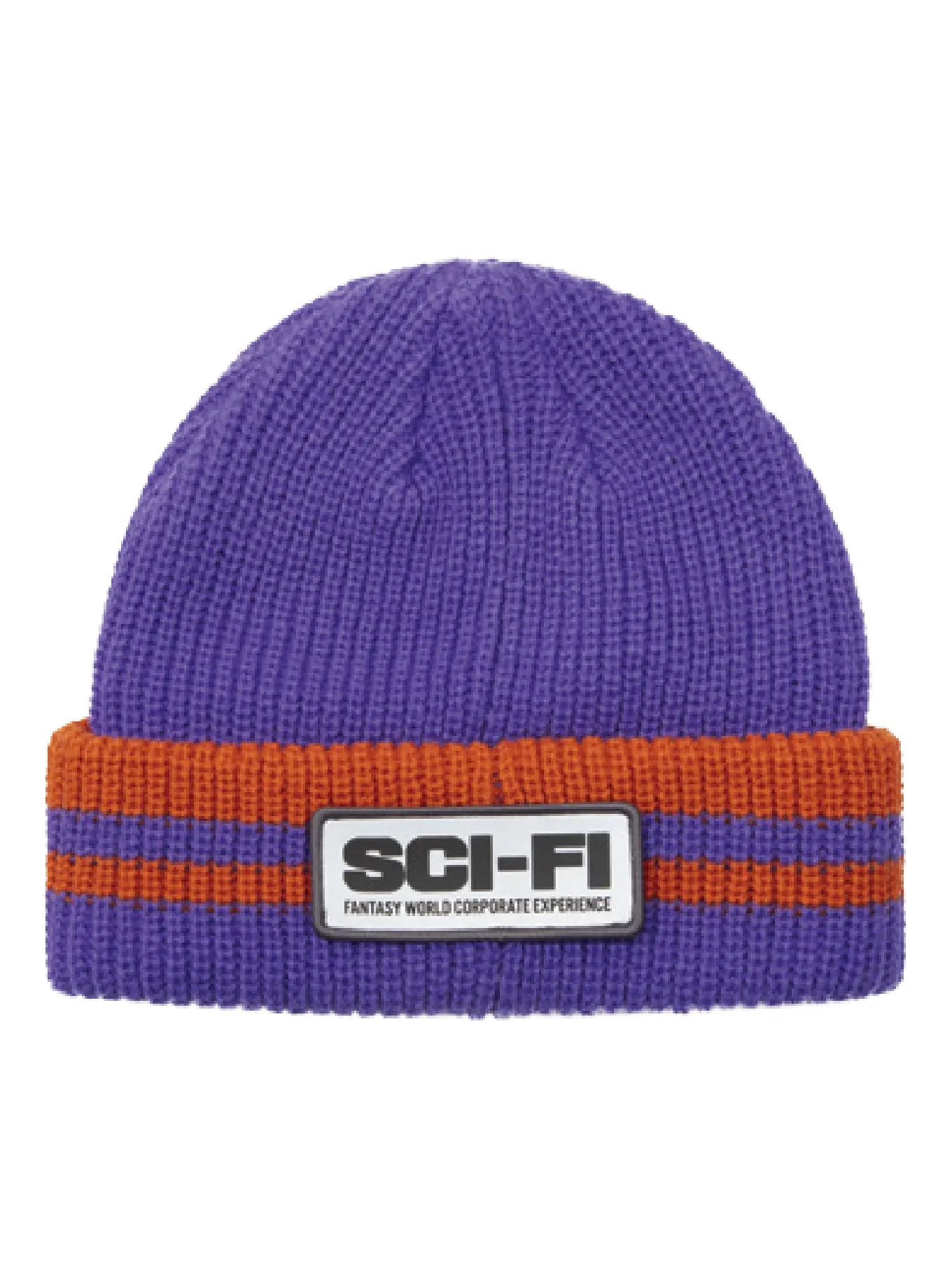 Sci-Fi Reflective Patch Beanie - Image 3