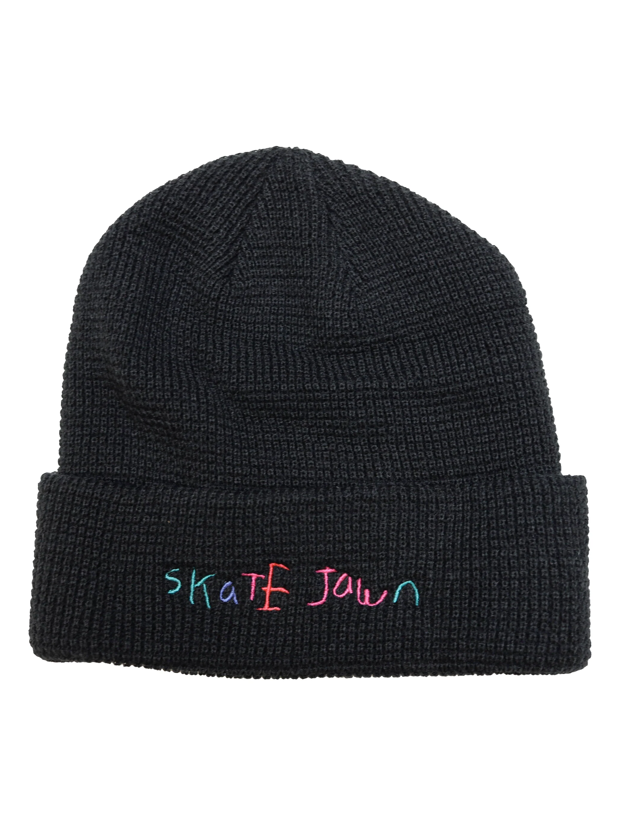Skate Jawn Crayon Beanie - Black