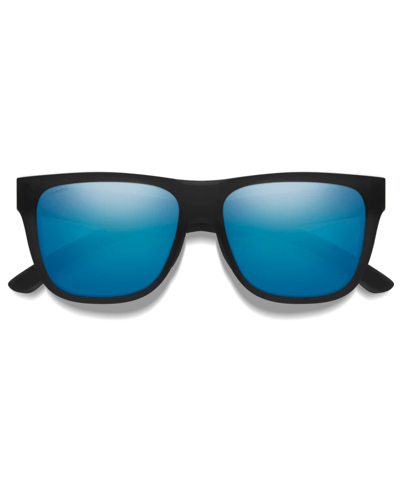 Smith Lowdown 2 - Matte Black / Chromapop Glass Blue Mirror - Image 3