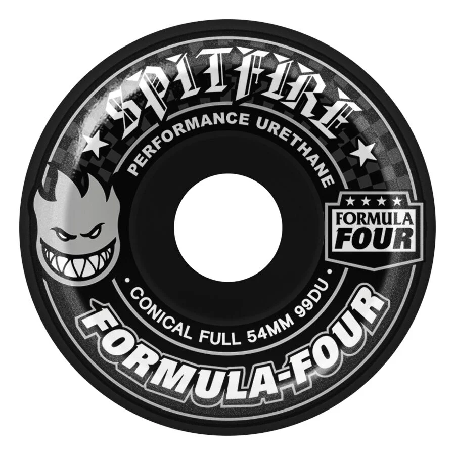 Spitfire F499 Conical Full Black - 54mm