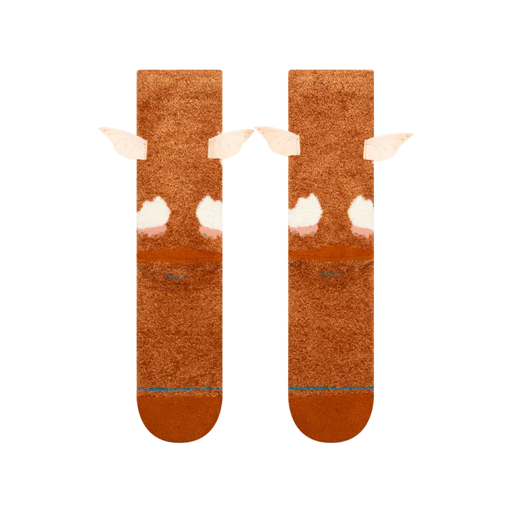 Stance Gizmo Crew - Brown - Image 3