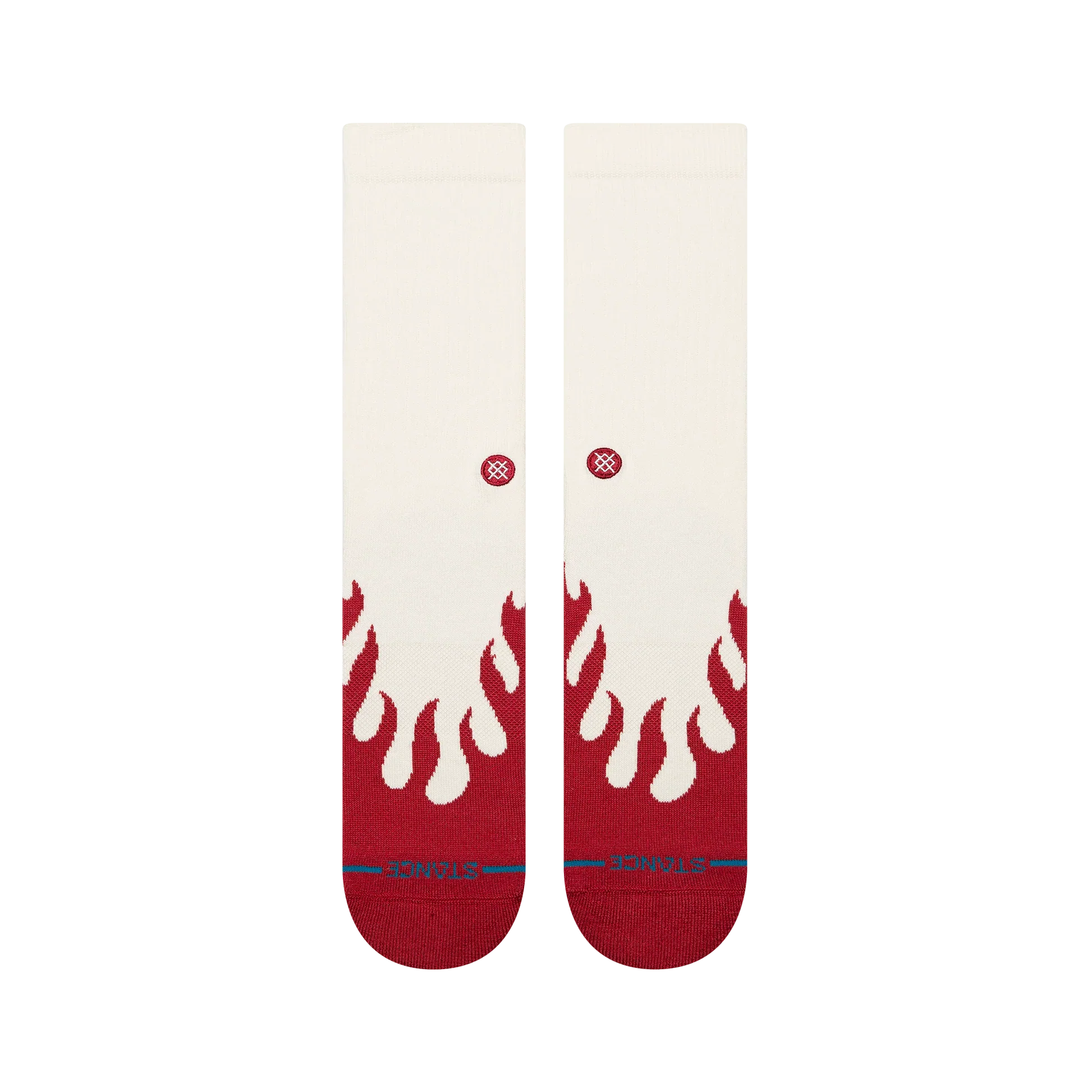 Stance Heating Up Crew - Red - Image 2