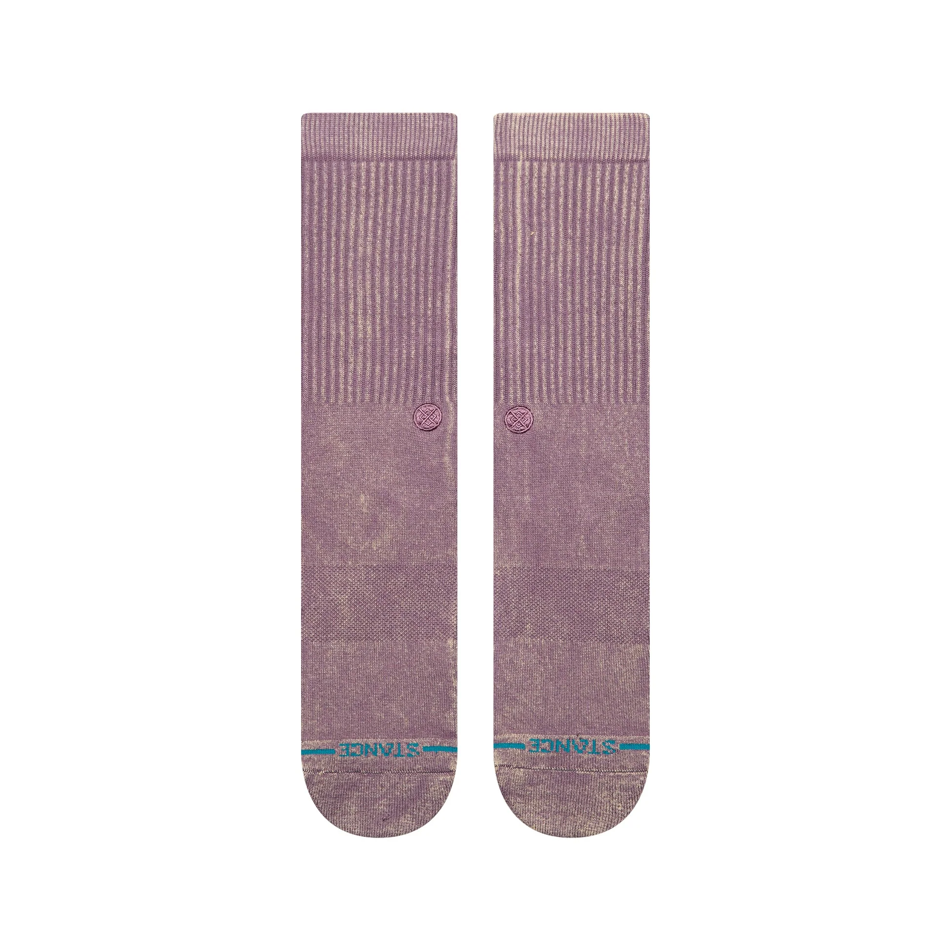 Stance Icon Dyed Crew - Plum - Image 2