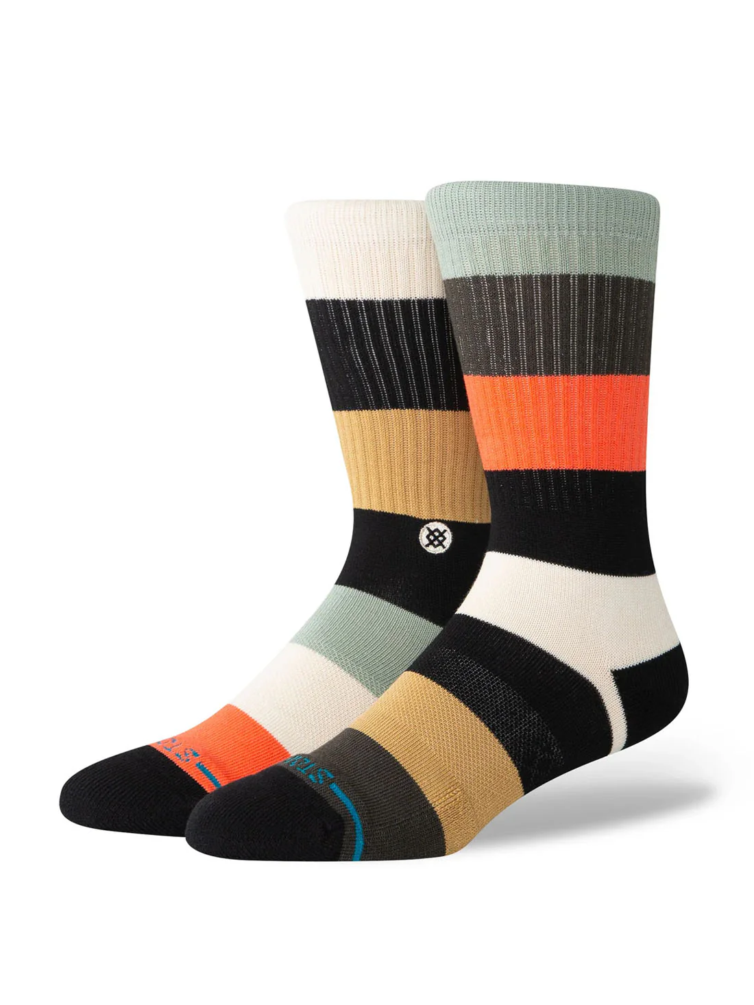 Stance Indifferent Crew Sock - Multi
