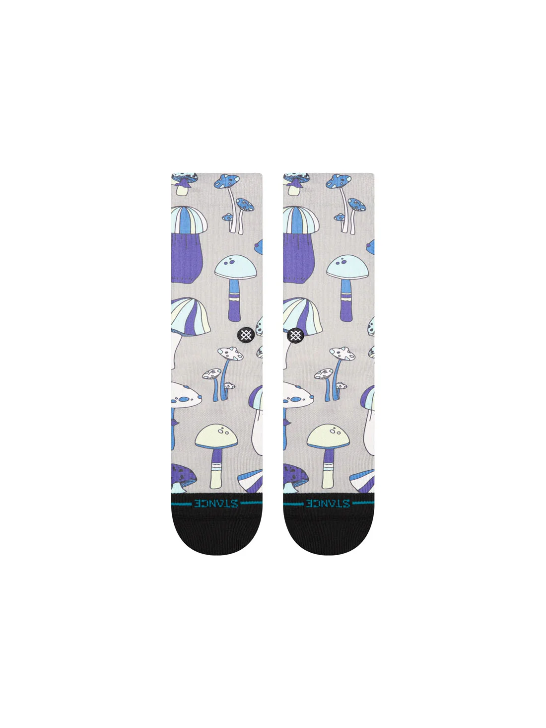 Stance Microbial Crew Sock - String Grey - Image 2