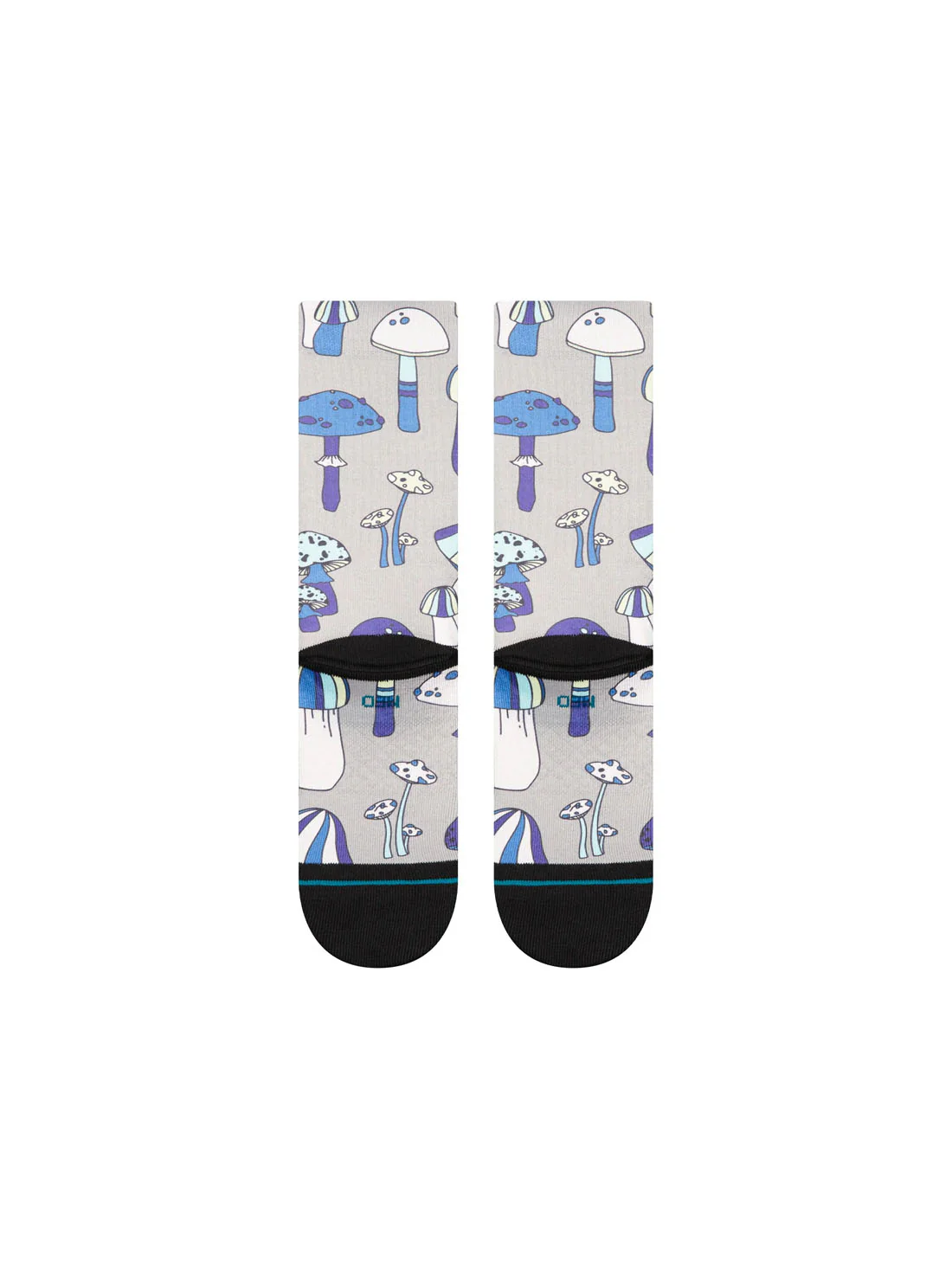 Stance Microbial Crew Sock - String Grey - Image 3
