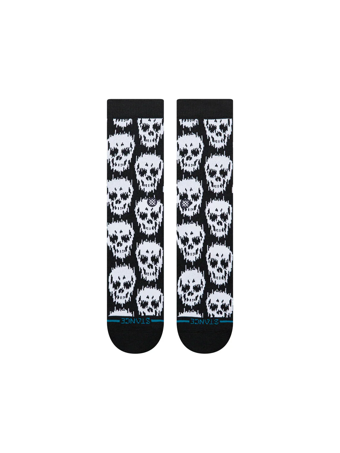 Stance Static Skull Crew - Black - Image 2